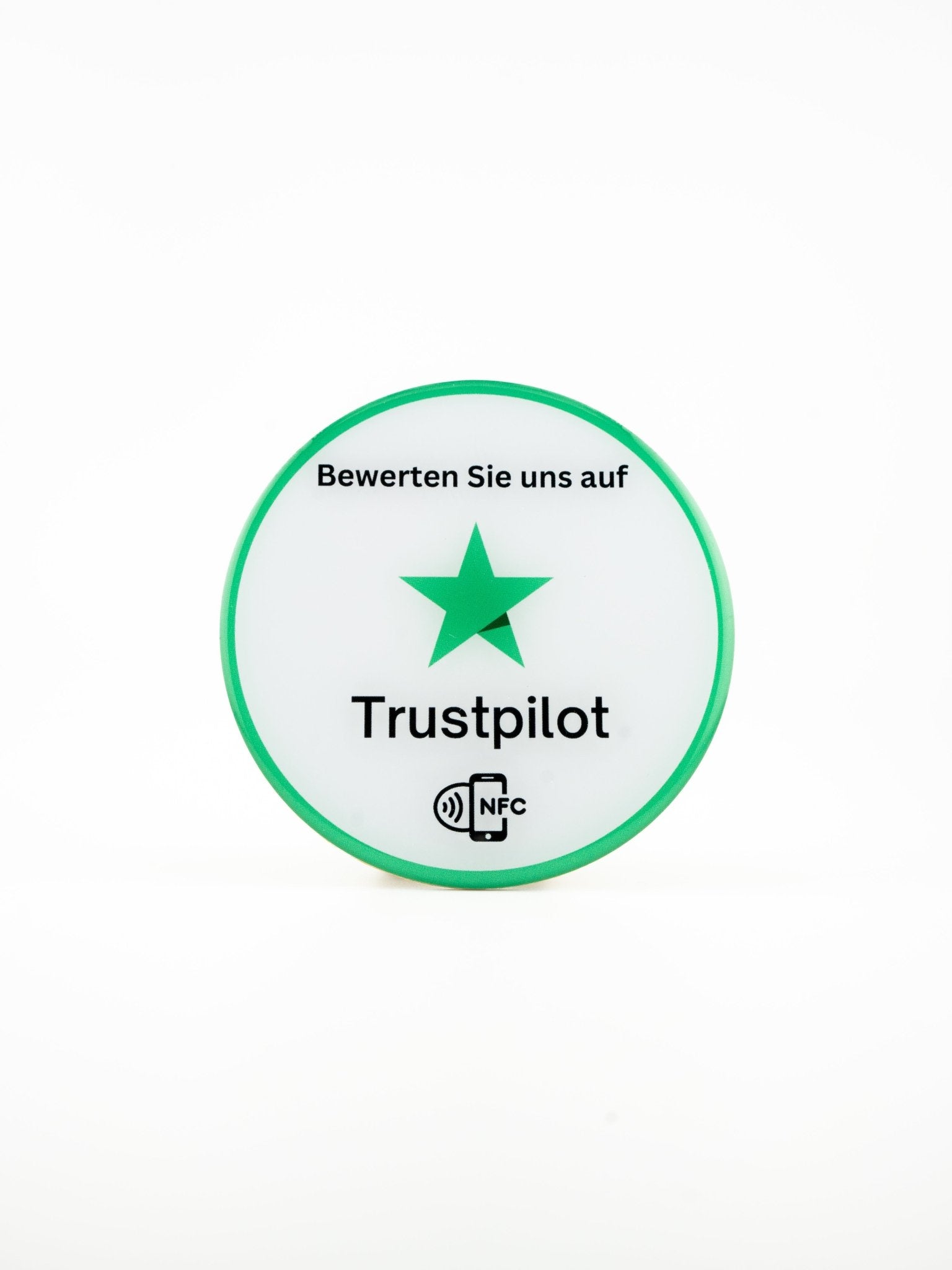 Hochwertiger NFC - Aufkleber für mehr Trustpilot Bewertungen - Custom Ratings
